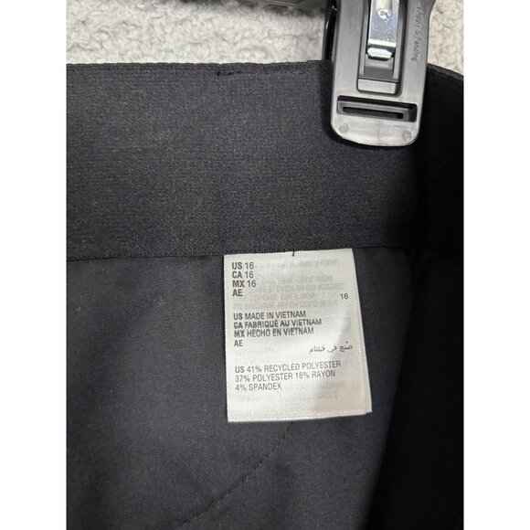 I.n.c. International Concepts Women's Mid-Rise Bootcut Pants Black Size 16 NWT's - Picture 6 of 7